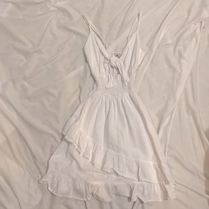 white sun dress